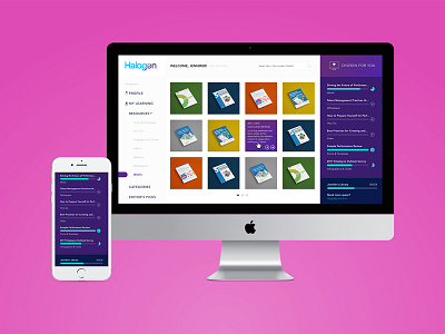 Halogen Ebooks ebooks mobile ottawa portal saas web design