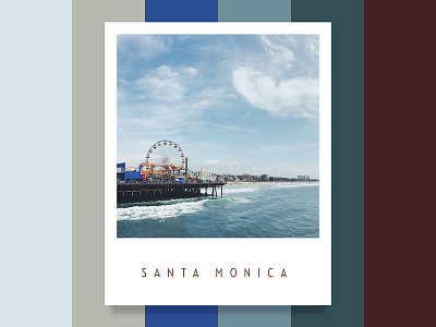 Colour Inspiration #2 beach california color colour design inspiration ocean palette