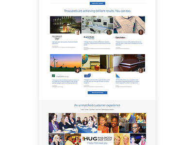 Halogen homepage 2 canada homepage ottawa saas software ui web design website