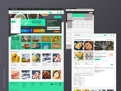 Restodepo Wholesale Website animation bigdata branding campaign design ecommerce flat illustration query typography ui ux design user experience design user interface design ux warehouse web website wholesale