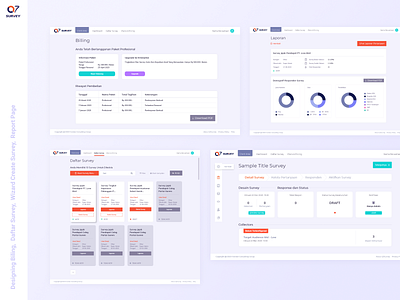 Q7 Survey Client Dashboard