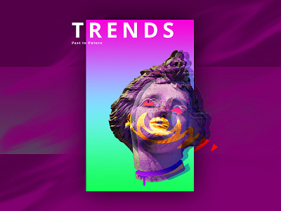 Exploration Art art branding color cover design illustration style frames trend 2018 trending trends typography vector