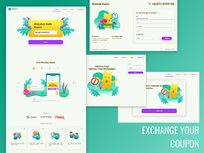 Website Design of coupon exchange (Giftkita.com)