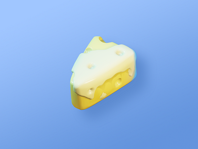 food icon 3d icon cheese food icon