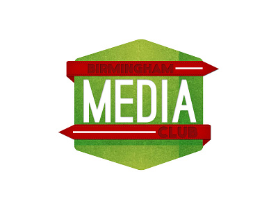 Birmingham Media Club Christmas Logo branding christmas logo vector