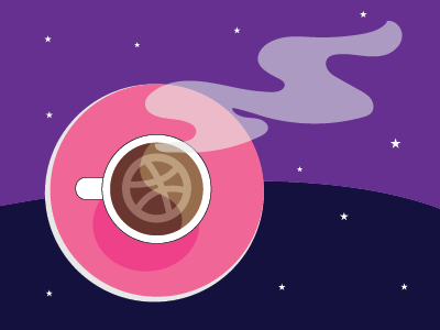 Hello Dribbble coffee