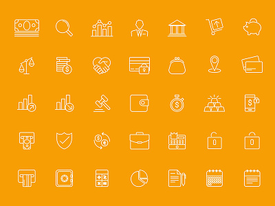 Business Icons business download icons sketch
