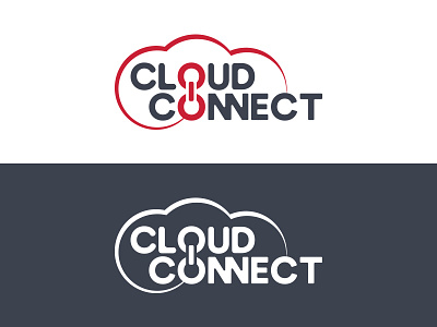 Cloud Connect branding cloudconnect identity information logo minimal technology