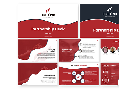 Partnership deck design googleslides modern presentation partnership deck pitch deck powerpoint ppt presentation design presentation revamp