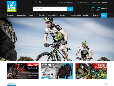 Bike Atelier ui ux web website