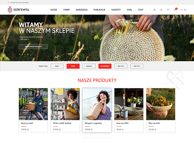 Stowarzyszenie Serfenta design ui ux web website