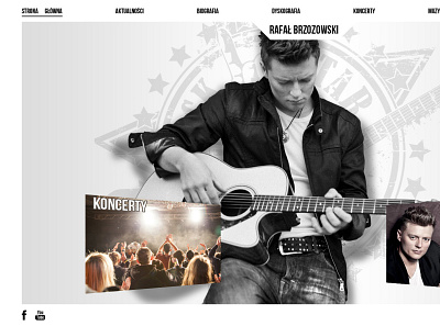 Rafał Brzozowski design minimal ui ux web website
