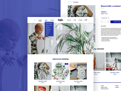 Kaki Handmade design minimal ui ux web website