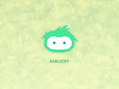 Kablooey! character mascot simple
