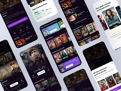 ZEE5 app redesign