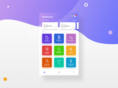 Dashboard Light - Agent App agent android android app dashboad dashboard app illustration insurance app ios light minimal product sketch ui user interface design ux
