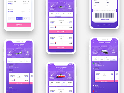 Transit Concept App concept hawaii product sketch transition travel travel app ui user interface design