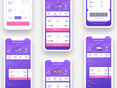 Transit Concept App