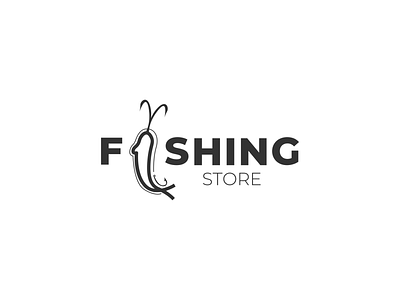 Fishing Store Logo branding design logo