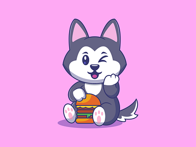 Cute dog Illustration Cartoon