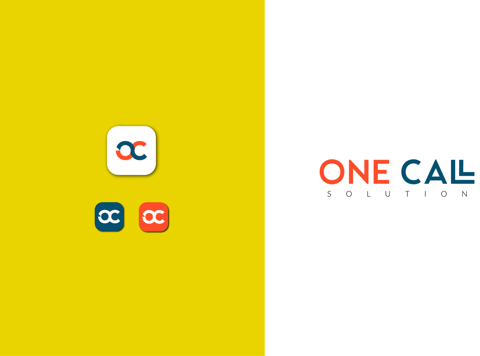 One Call Logo by Artifix on Dribbble