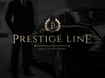 Prestige Line - Exclusive Transport identity logo logotype mark symbol