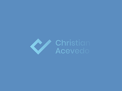 Logo Christian Acevedo logo logodesign