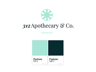 312 branding cosmetic logo packaging pantone