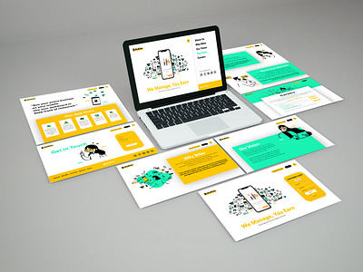 Web Screen biller social design illustration ui ux vector vectors website website design