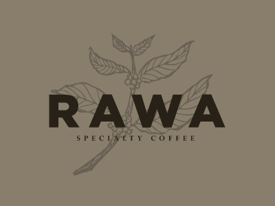 Rawa logo coffee logo