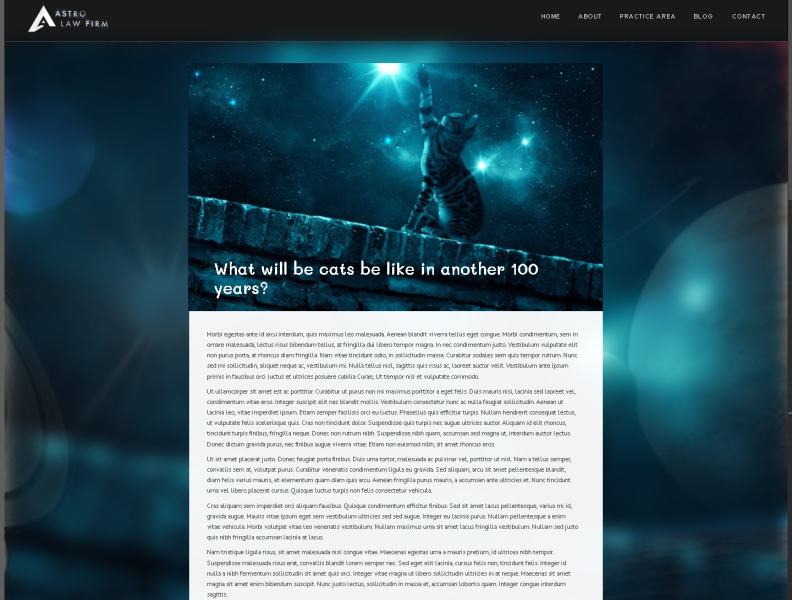 'BLOG' (page) By SafiaMajid81 On Dribbble