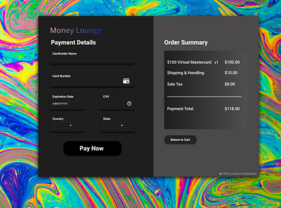 Credit Card Checkout app design graphic design ui ux website design