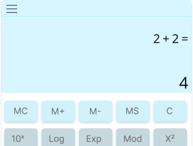 calculator gui