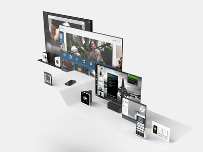 Hero Shot interaction design interface design iot product design smarttv