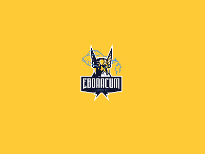 Eboracum esports branding design esport esport logo gaming illustration logo vector