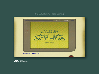 Soreltober #5 - Retro Gaming gameboy offline retro retro gaming stream offline twitch waiting screen