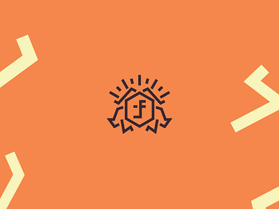 Hélios branding design flat greek god logo vector