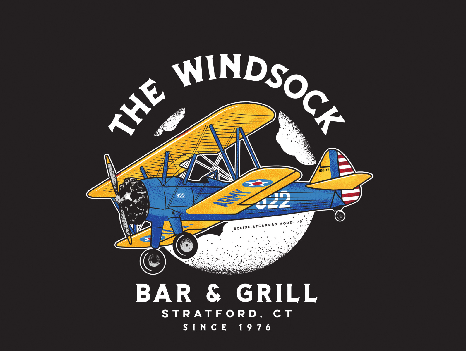 The Windsock Bar & Grill Illustration by Andrew LaMorte on Dribbble