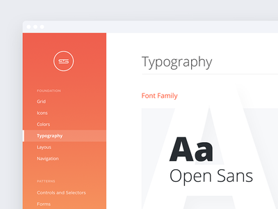 Product Guidelines guidelines icons library minimal navigation pattern thin typography web whitespace