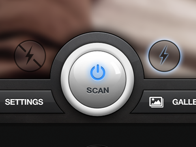 Quickscan button - iOS/iPhone button ios iphone retina scanner