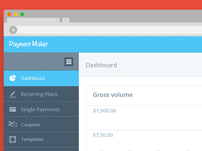 Payment maker payment maker deshbord web app web ui