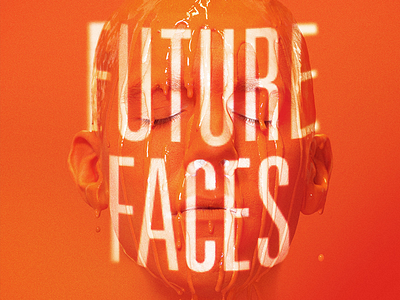 Future Faces faces future paint photography photoshop projection