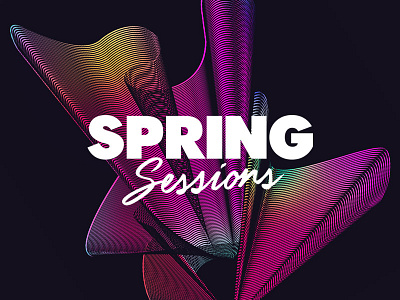 Spring Sessions abstract colour illustrator lines photoshop sessions spring