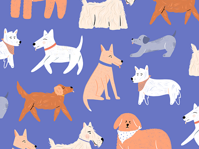 National Dog Day design dog dog illustration doodle graphic design hand drawn illustration illustrator national dog procreate