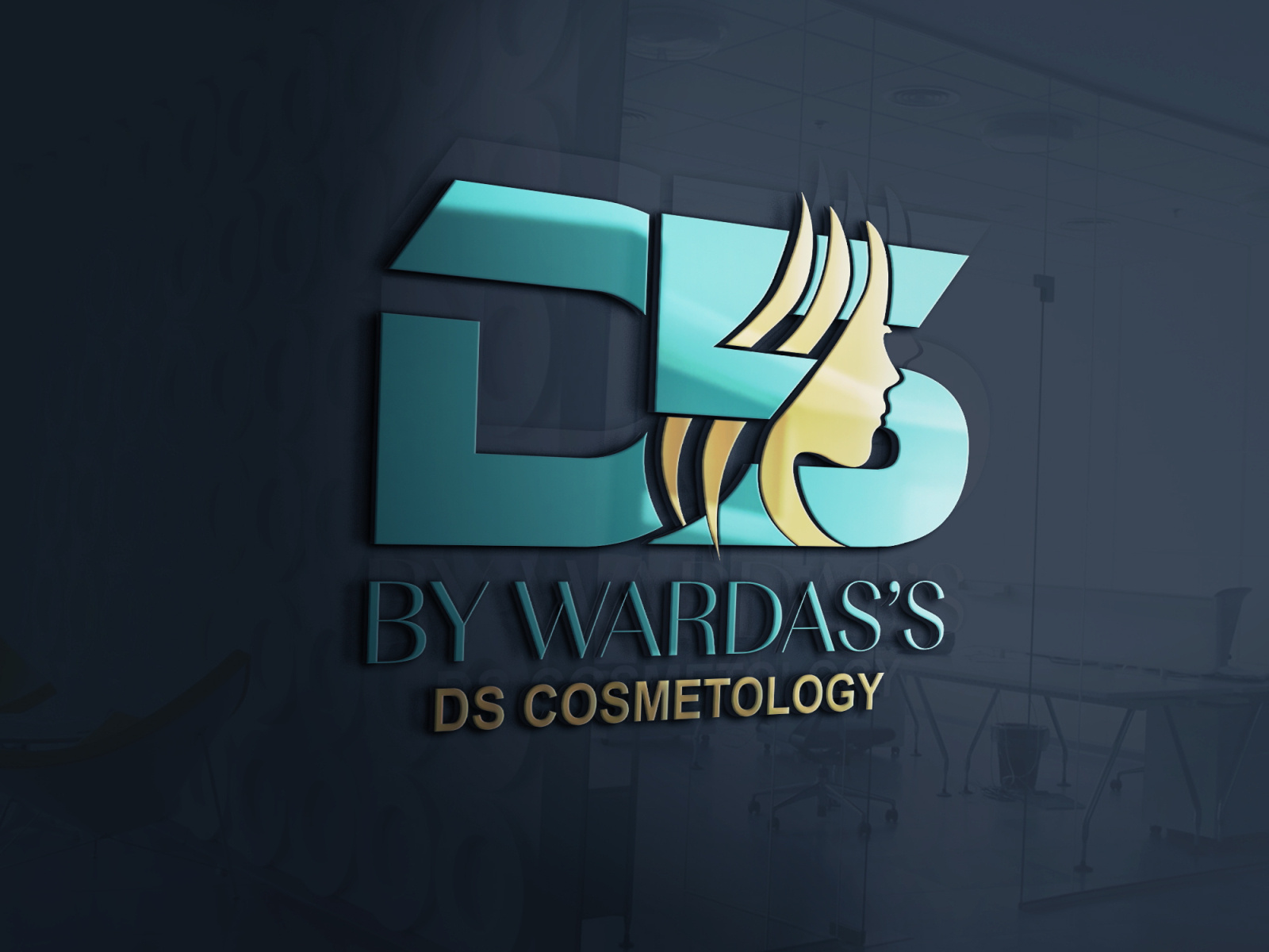Cosmetics Company logo design by Brandsotech on Dribbble