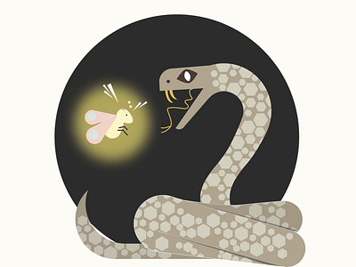 the snake and the firefly coach design illustration mind training psychology