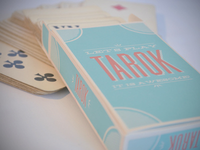 Tarok Box box design graphics play card
