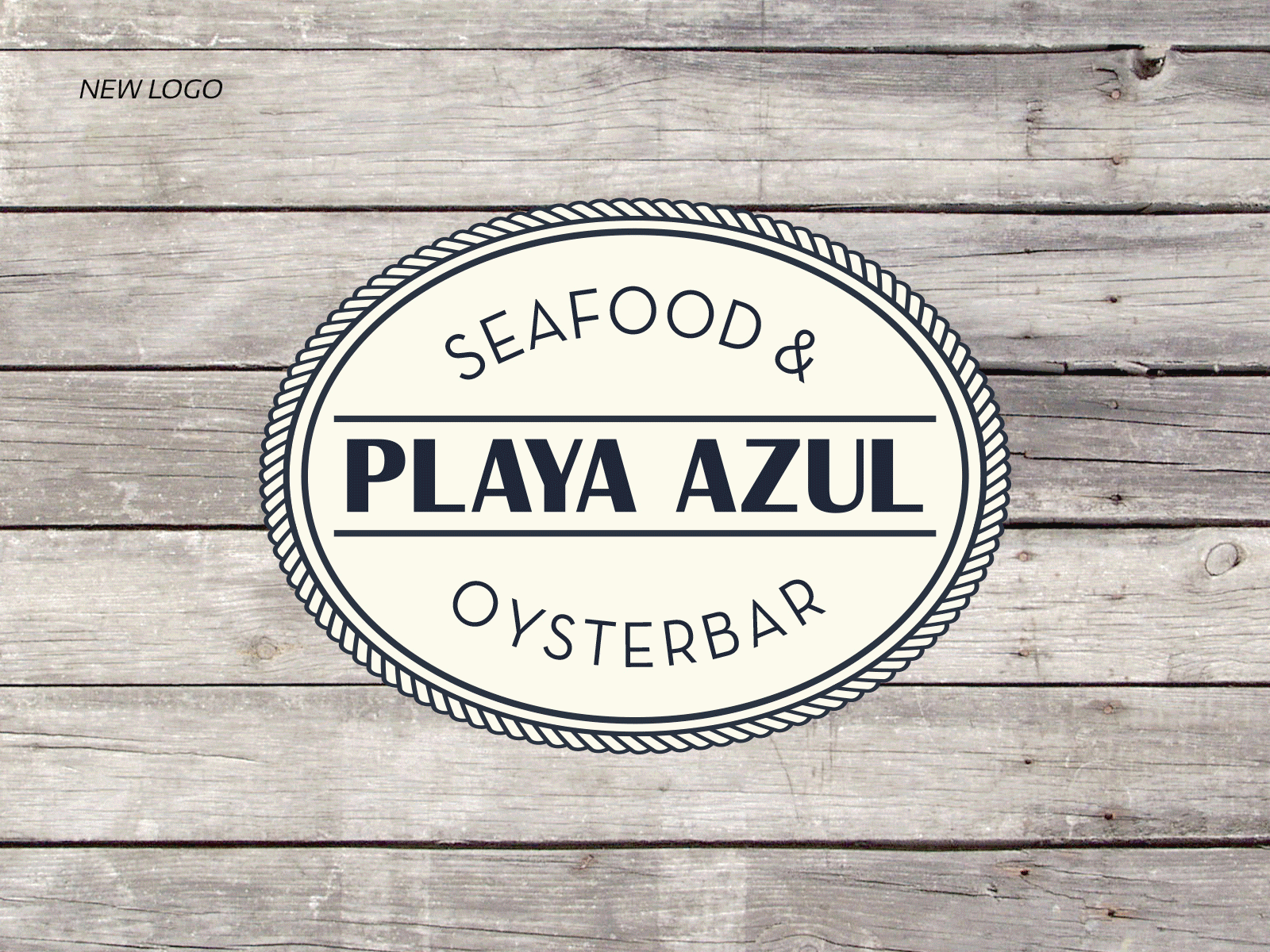 Playa Azul Rebrand branding design graphic design houston identity logo mark oysterbar resturant seafood texas vector