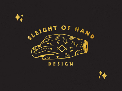 Sleight of Hand branding design graphic design identity illustrator logo mark photoshop rebrand tattoo tools type