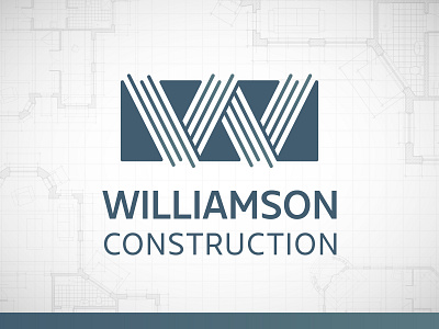 Williamson Construction branding construction construction logo design graphic design houston identity illustration logo mark texas vector w logo